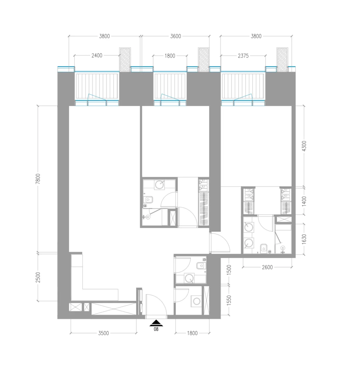 Tiger Group Tiger Sky Tower floor plan