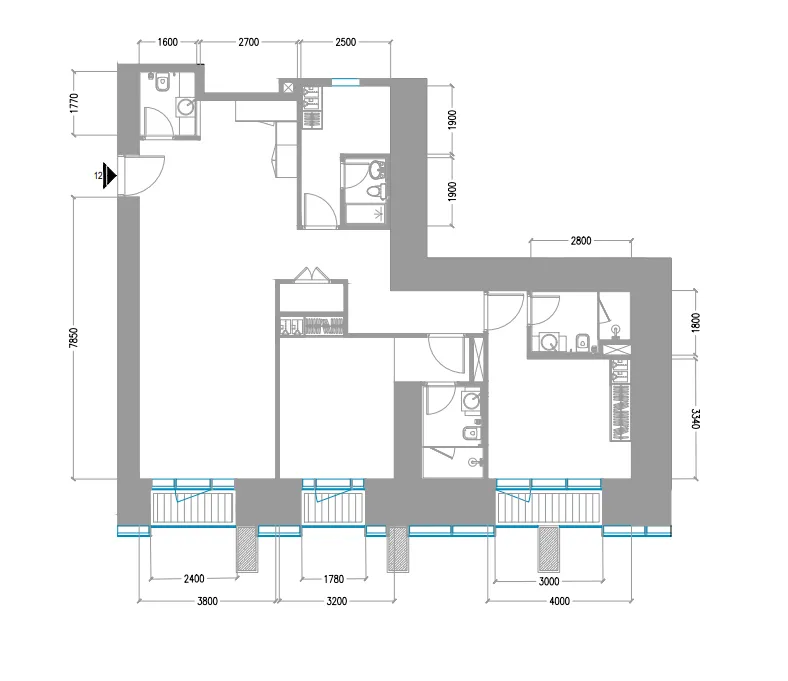 Tiger Group Tiger Sky Tower floor plan