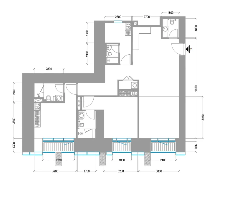 Tiger Group Tiger Sky Tower floor plan