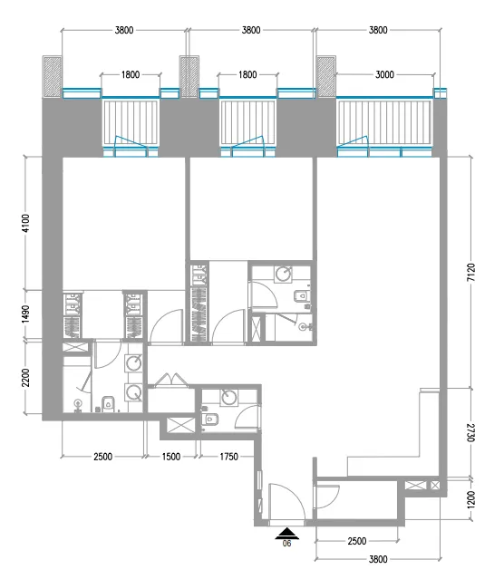 Tiger Group Tiger Sky Tower floor plan