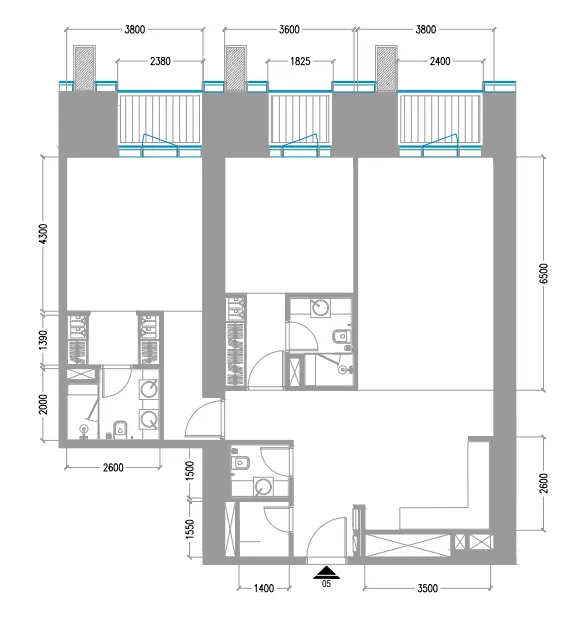 Tiger Group Tiger Sky Tower floor plan