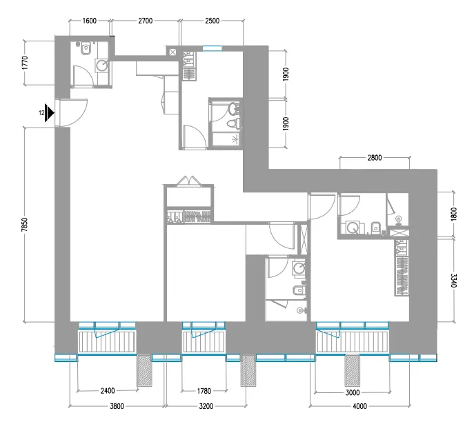 Tiger Group Tiger Sky Tower floor plan