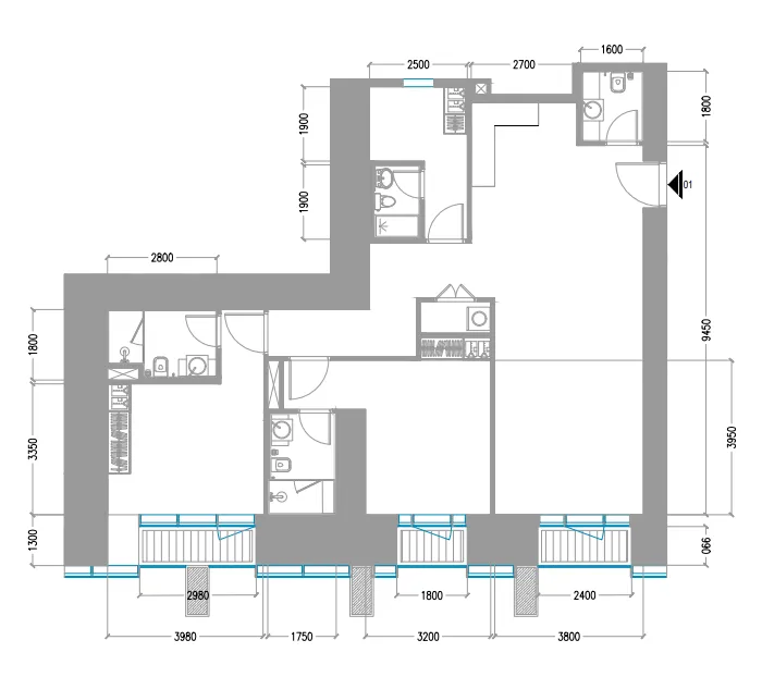 Tiger Group Tiger Sky Tower floor plan