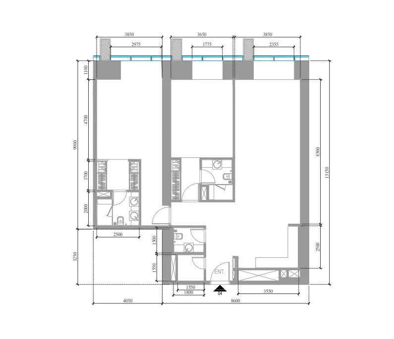 Tiger Group Tiger Sky Tower floor plan