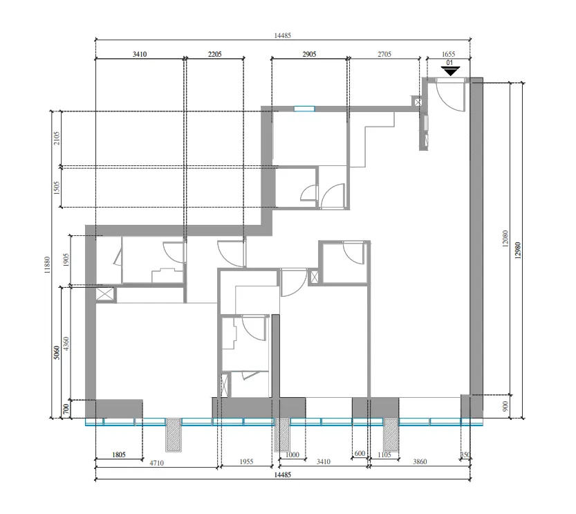Tiger Group Tiger Sky Tower floor plan
