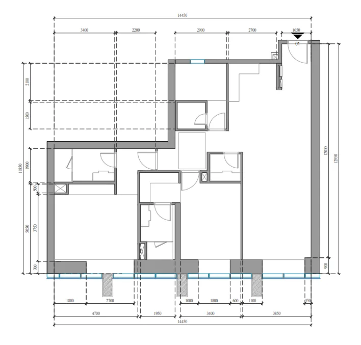 Tiger Group Tiger Sky Tower floor plan