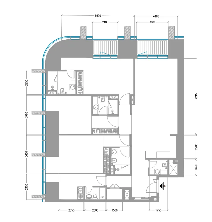 Tiger Group Tiger Sky Tower floor plan