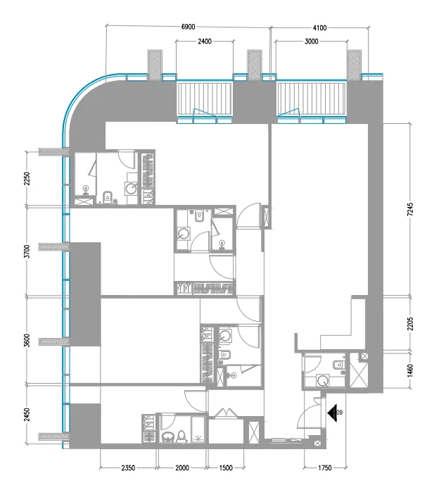 Tiger Group Tiger Sky Tower floor plan