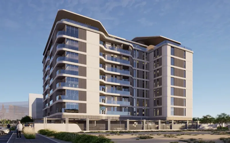 Exterior at Timber Terrace in Dubai South Dubai