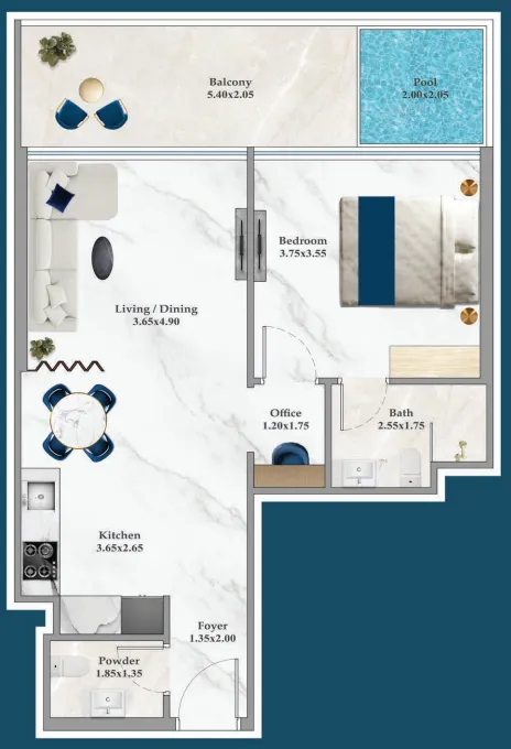 Danube Timez floor plan