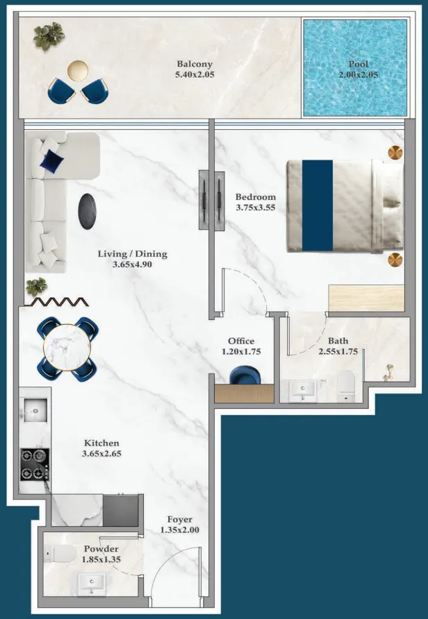 Danube Timez floor plan