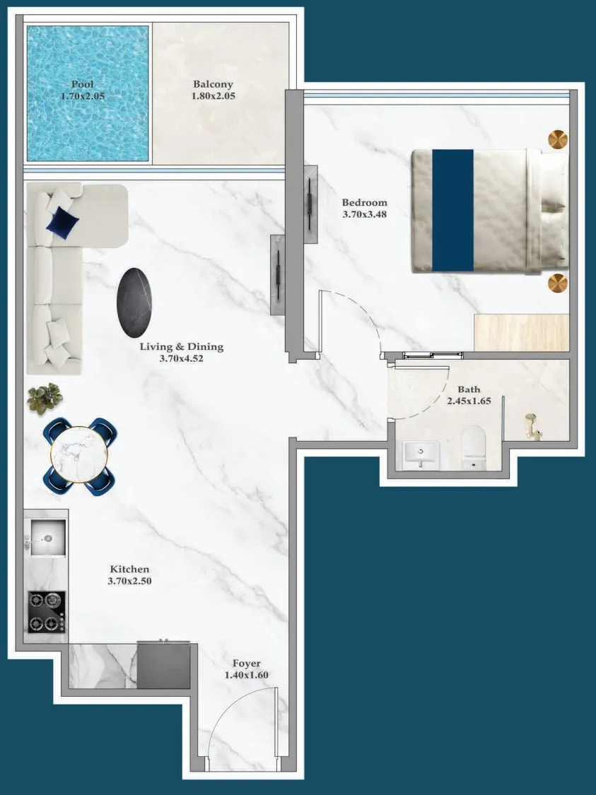 Danube Timez floor plan