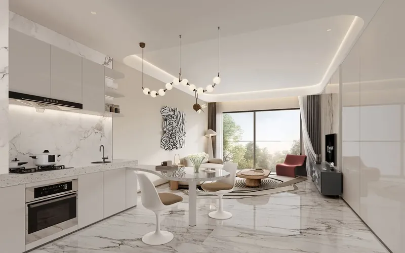 Interior at Tomorrow 166 in Dubai Islands Dubai