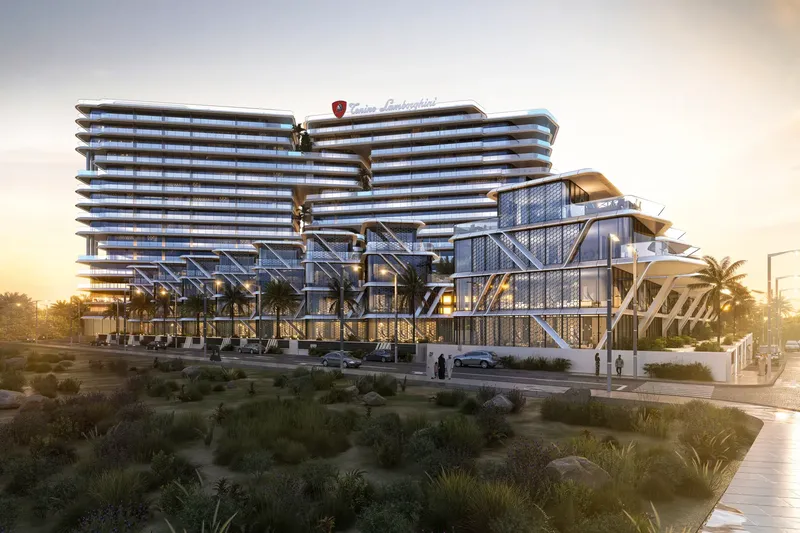 Exterior at Tonino Lamborghini Residences by BNW Developments in Ras Al Khaimah