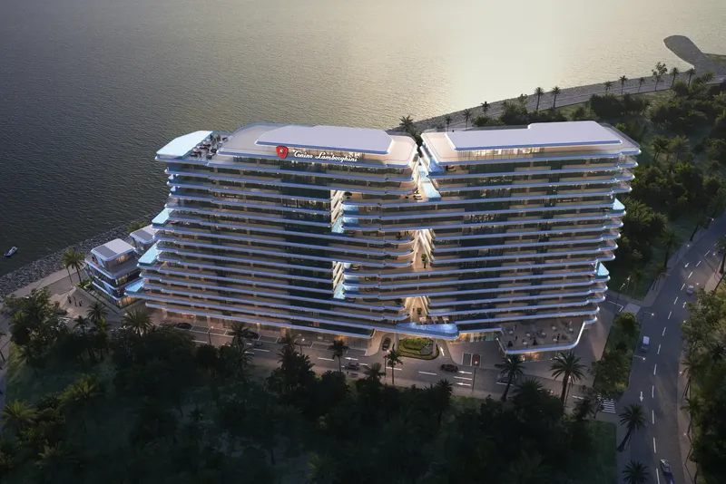 Exterior at Tonino Lamborghini Residences by BNW Developments in Ras Al Khaimah