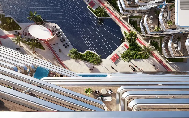 Exterior at Tonino Lamborghini Residences by BNW Developments in Ras Al Khaimah