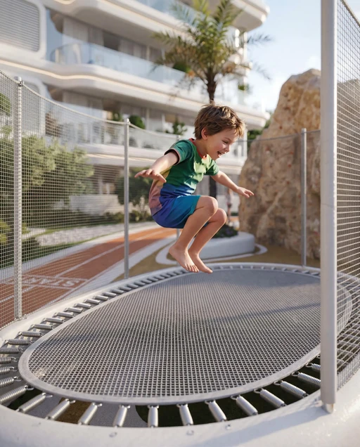 Trampoline amenity image at Weston by Wadan Phase 1