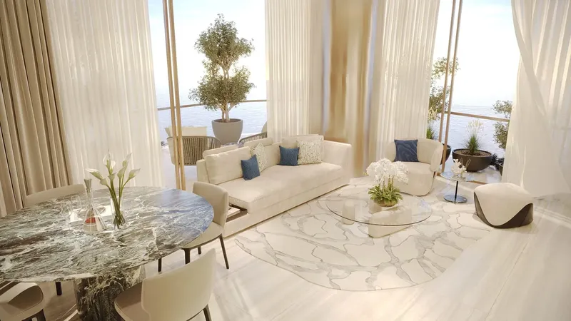 Interior at Treppan Serenique Residences in Dubai Islands Dubai