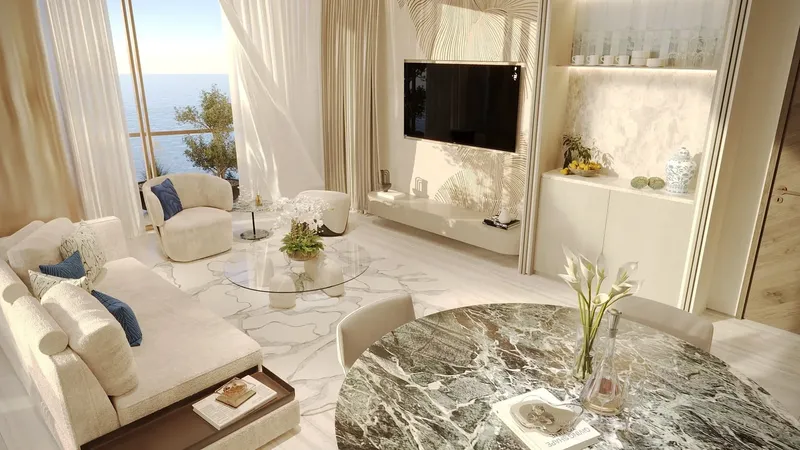 Interior at Treppan Serenique Residences in Dubai Islands Dubai
