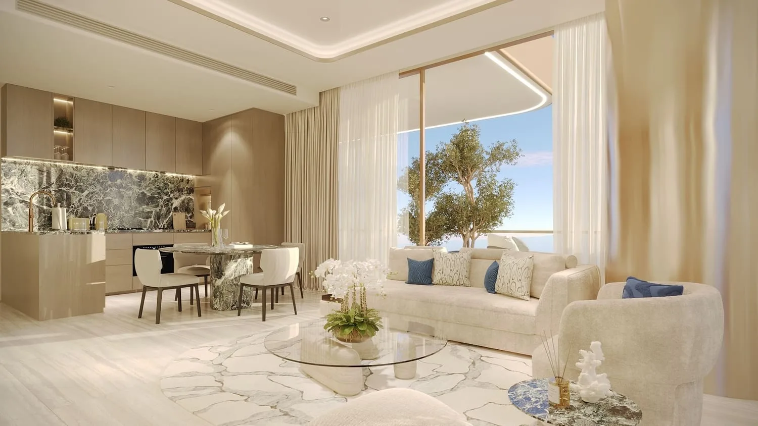 Fakhruddin Properties Development Treppan Serenique Residences Interior