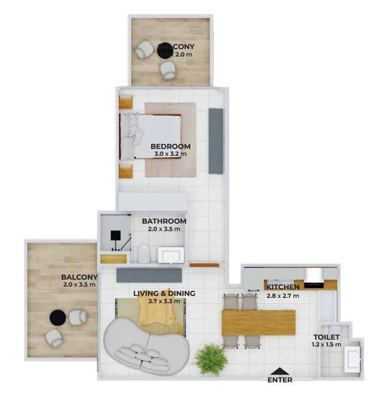 Fakhruddin Properties Development Treppan Tower floor plan