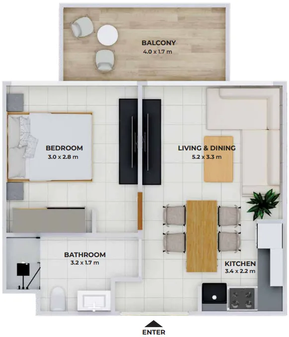 Fakhruddin Properties Development Treppan Tower floor plan
