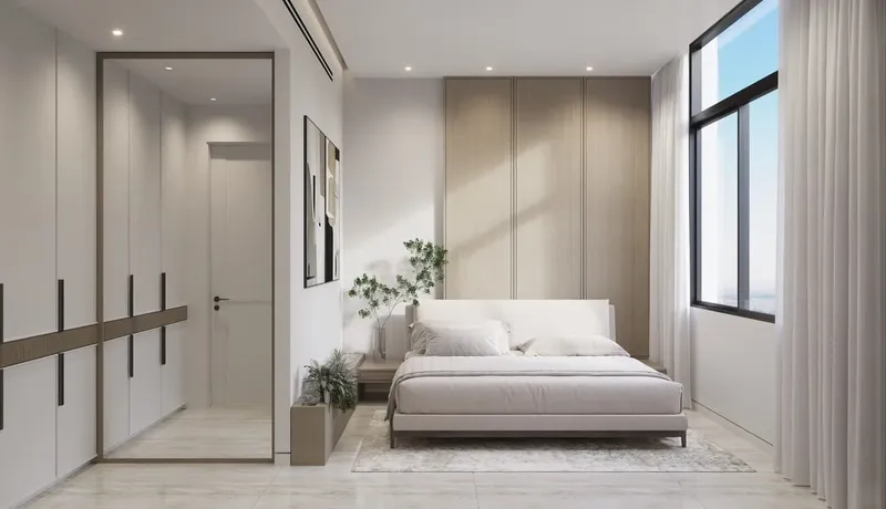 Interior at Treppan Tower in JVT (Jumeirah Village Triangle) Dubai