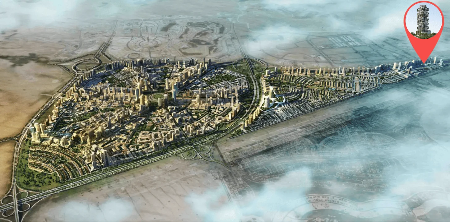Fakhruddin Properties Development Treppan Tower master plan