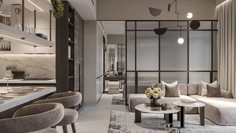 Interior at Tresora by Wadan in JVC (Jumeirah Village Circle) Dubai