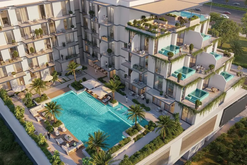 Exterior at Trevino in JVC (Jumeirah Village Circle) Dubai