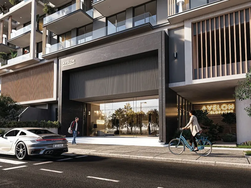 Exterior at Trevino in JVC (Jumeirah Village Circle) Dubai