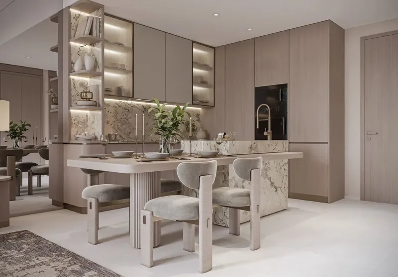 Interior at Trevino in JVC (Jumeirah Village Circle) Dubai
