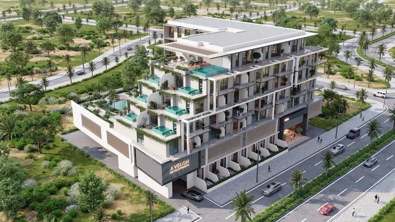 Exterior at Trevino in JVC (Jumeirah Village Circle) Dubai