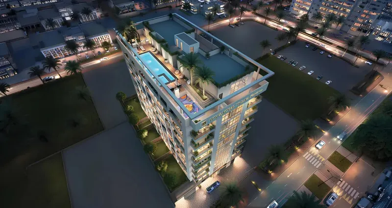 Exterior at Triana Residences in Al Satwa Dubai