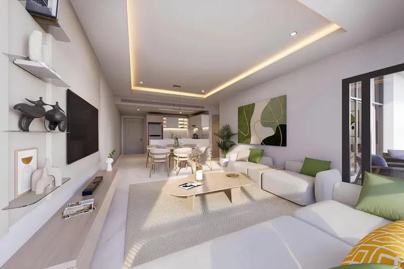 Interior at Triana Residences in Al Satwa Dubai