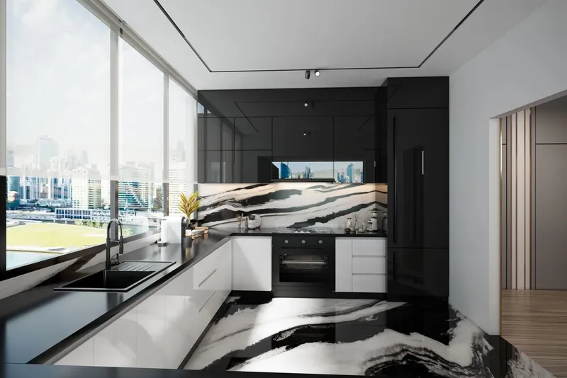Interior at Trillionaire Residences in Business Bay Dubai