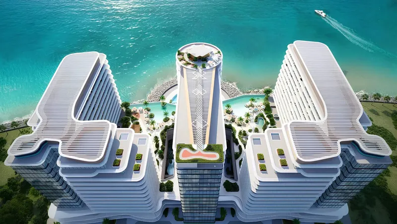 Exterior at Trio Isle Queen B in Al Marjan Island Ras Al Khaimah