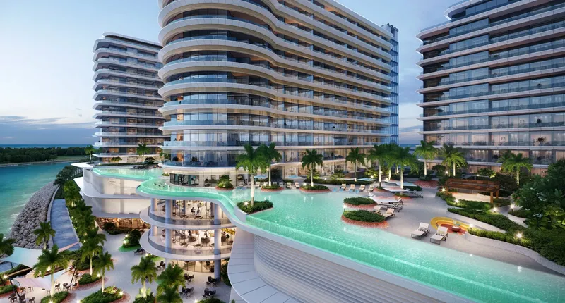 Exterior at Trio Isle Queen B in Al Marjan Island Ras Al Khaimah