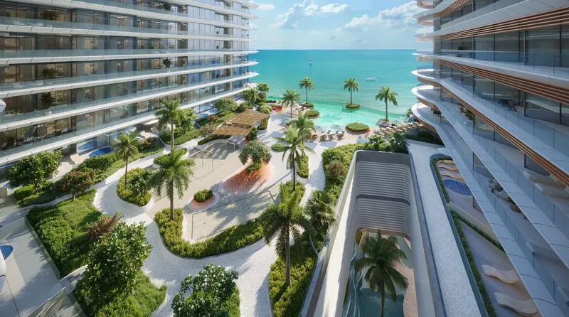 Exterior at Trio Isle Queen B in Al Marjan Island Ras Al Khaimah