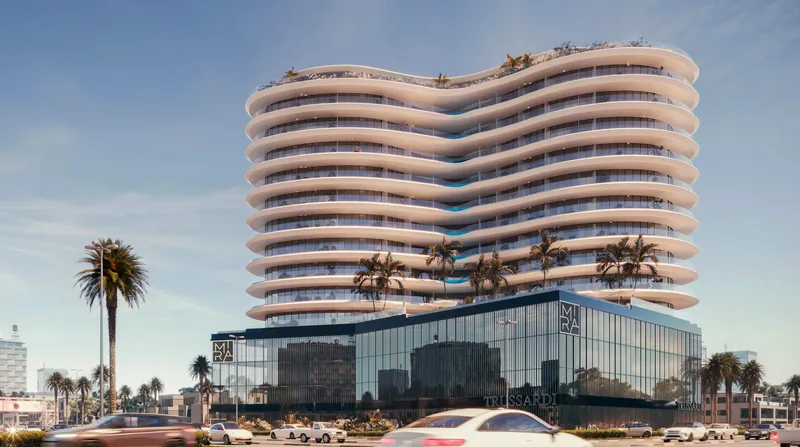Exterior at Trussardi Residences in Al Furjan Dubai