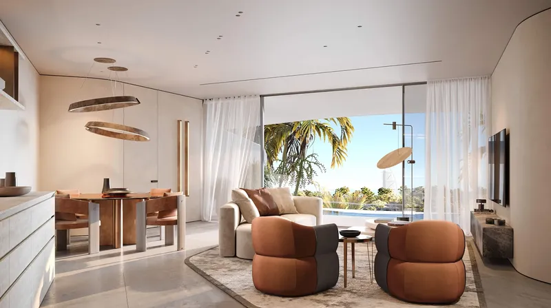 Interior at Trussardi Residences in Al Furjan Dubai