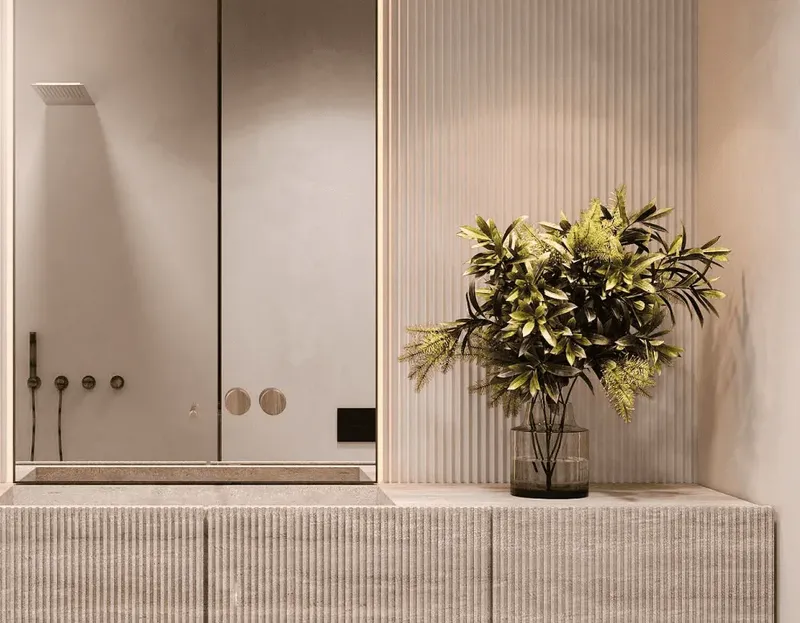 Interior at Trussardi Residences in Al Furjan Dubai