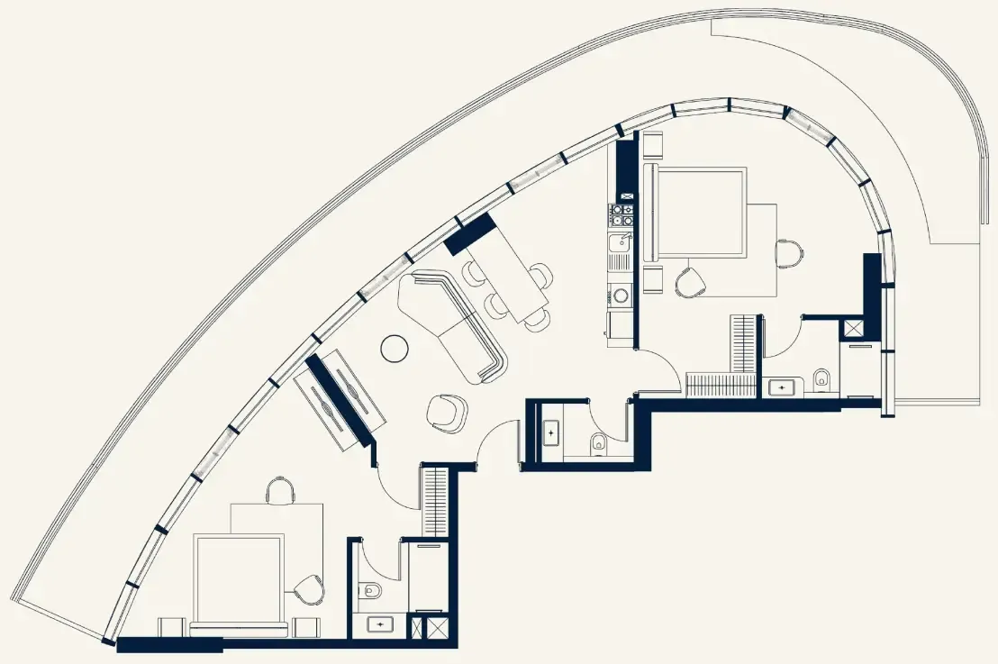 MIRA Developments Trussardi Residences Phase Two floor plan
