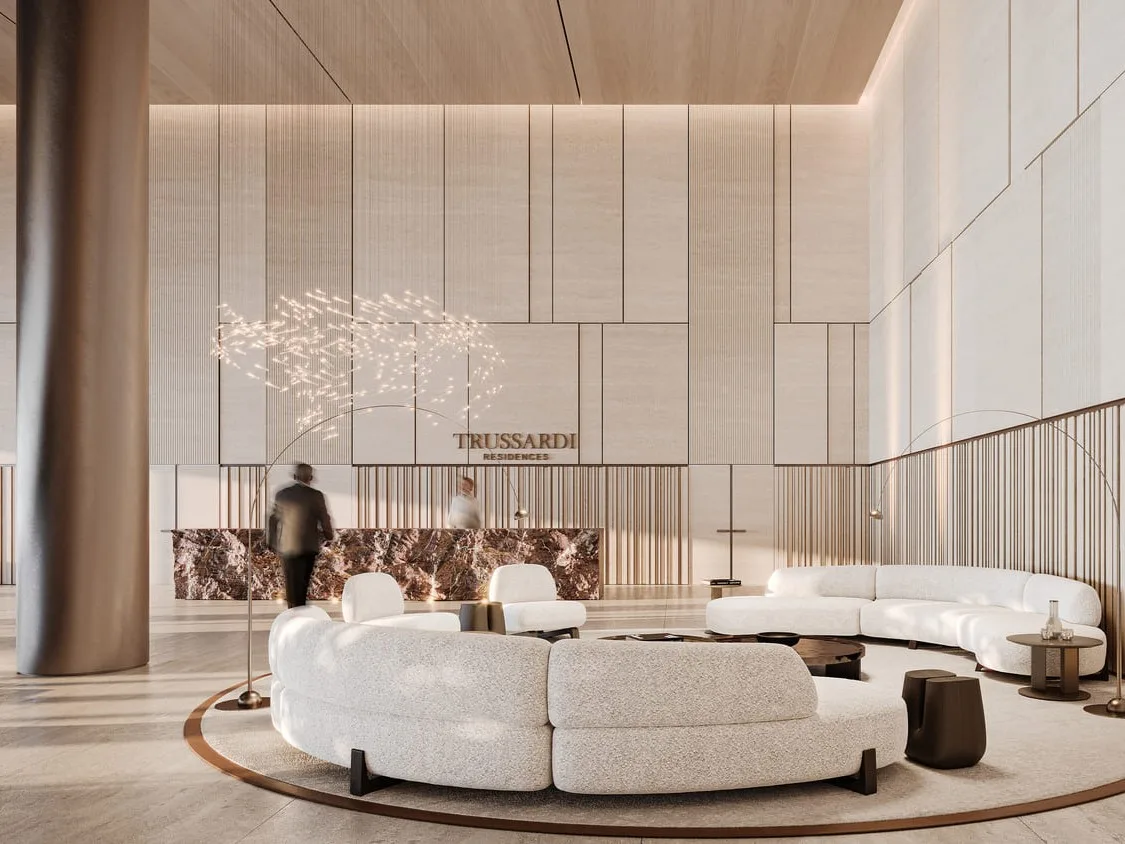 MIRA Developments Trussardi Residences Phase Two Lobby