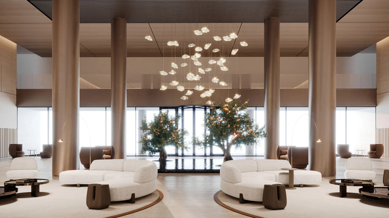 MIRA Developments Trussardi Residences Phase Two Lobby