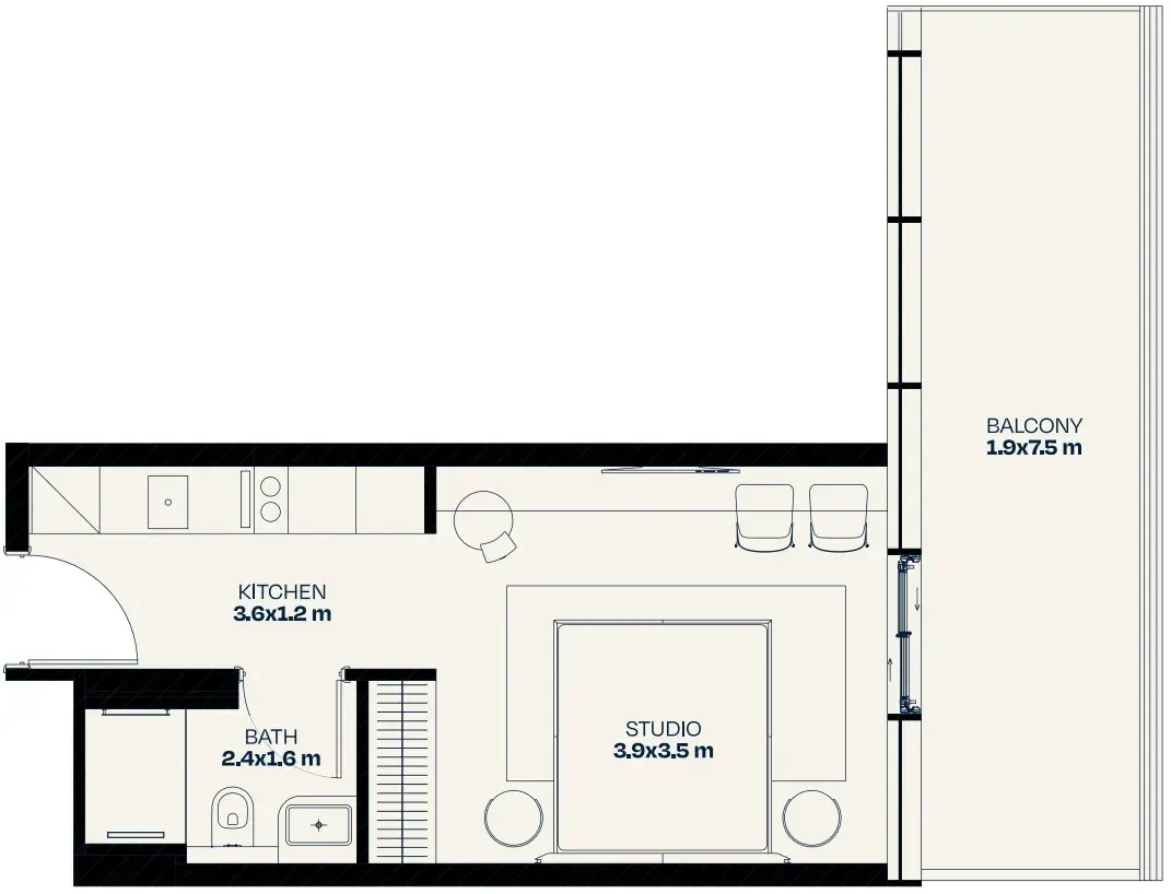 MIRA Developments Trussardi Residences Phase Two floor plan