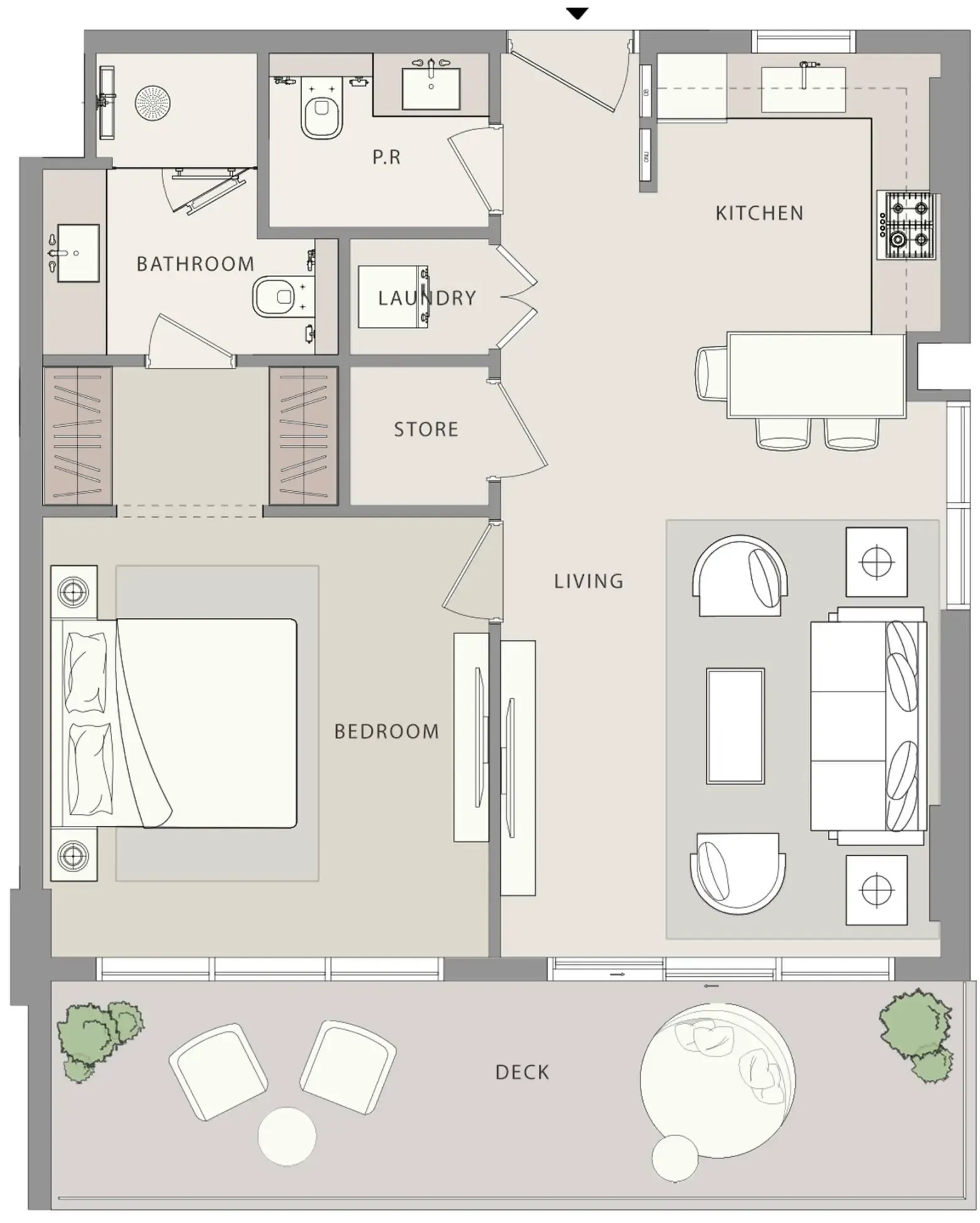 WOW Resorts Uno-Luxe floor plan