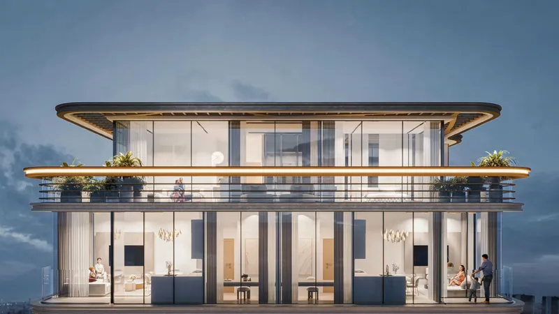 Exterior at Urban Horizon in Arjan Dubai