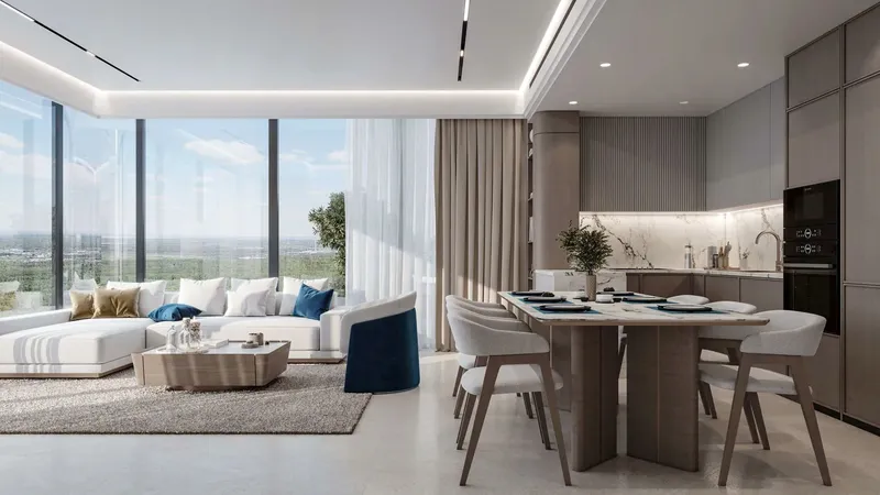 Interior at Urban Horizon in Arjan Dubai