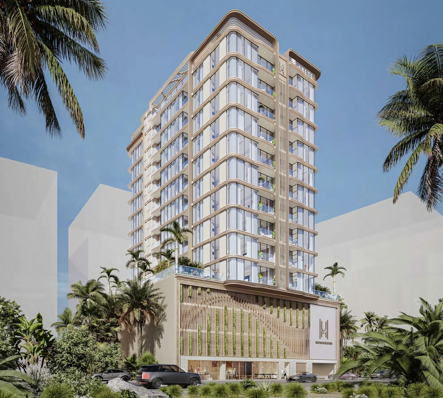 Exterior at Urban Horizon in Arjan Dubai